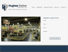 Tablet Screenshot of hughesparker.com